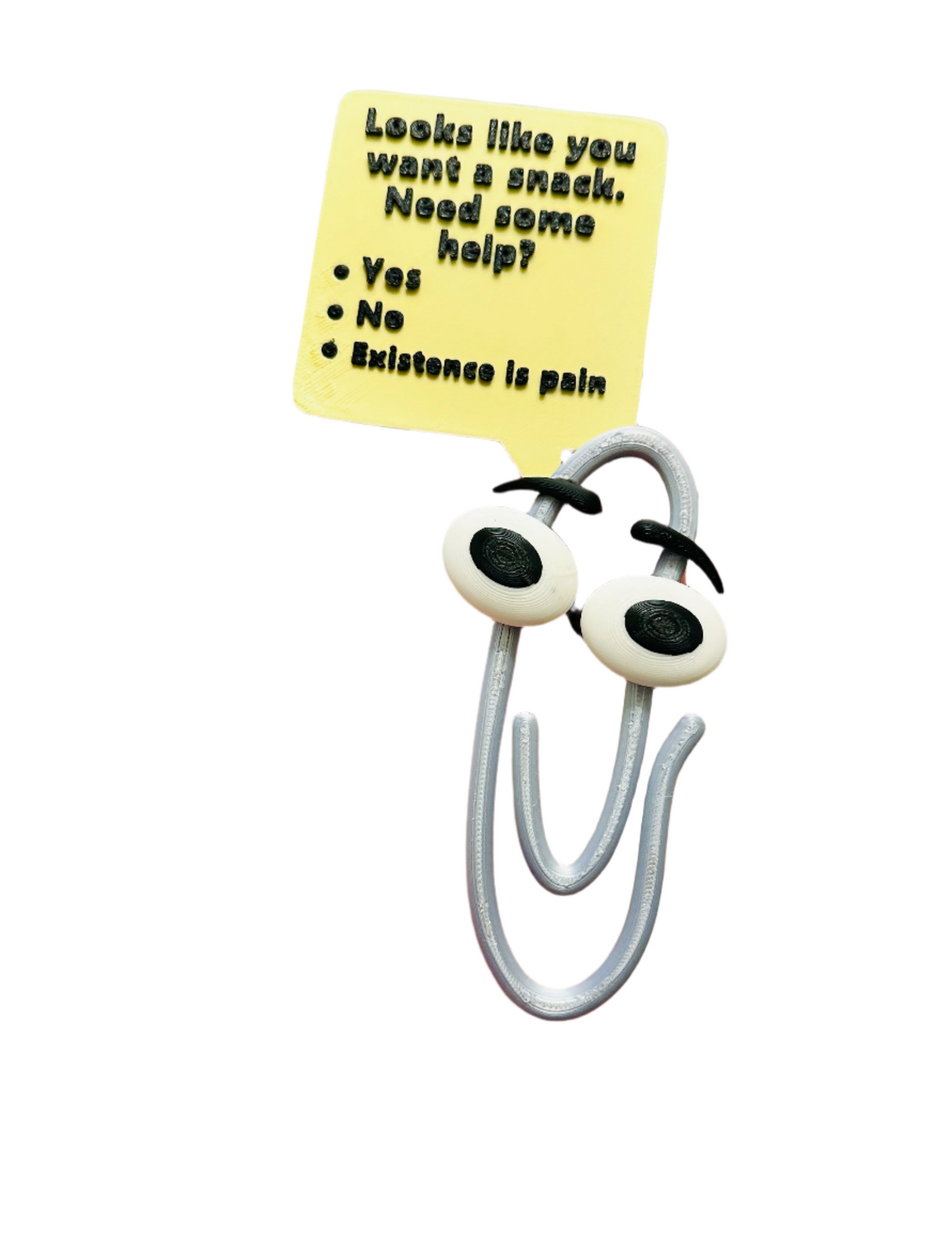 Classic Paper Clip 3D Printed Fridge Magnet