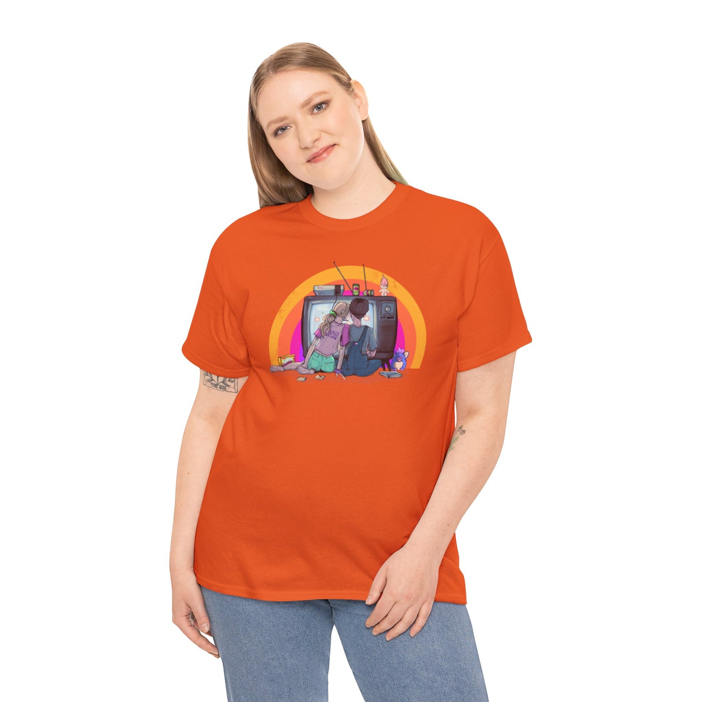First Kiss Unisex Heavy Cotton Tee