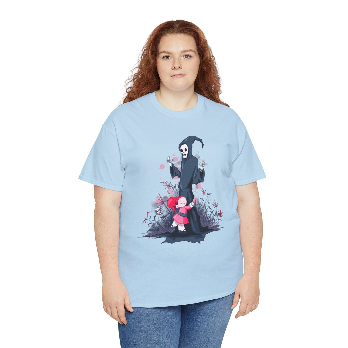 Reaper Hug Unisex Heavy Cotton Tee
