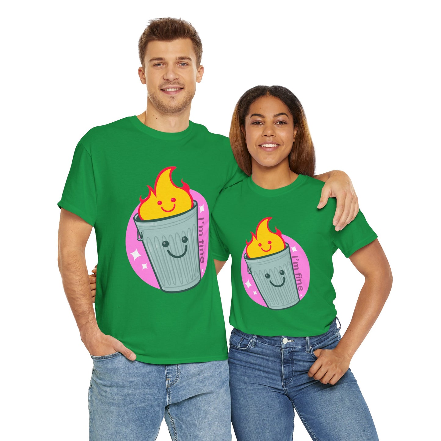 Trash Fire Unisex Heavy Cotton Tee