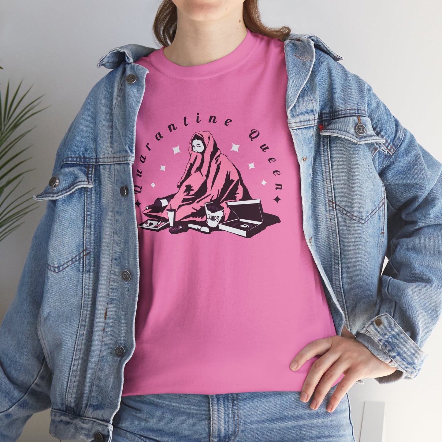 Quarantine Queen Unisex Heavy Cotton Tee