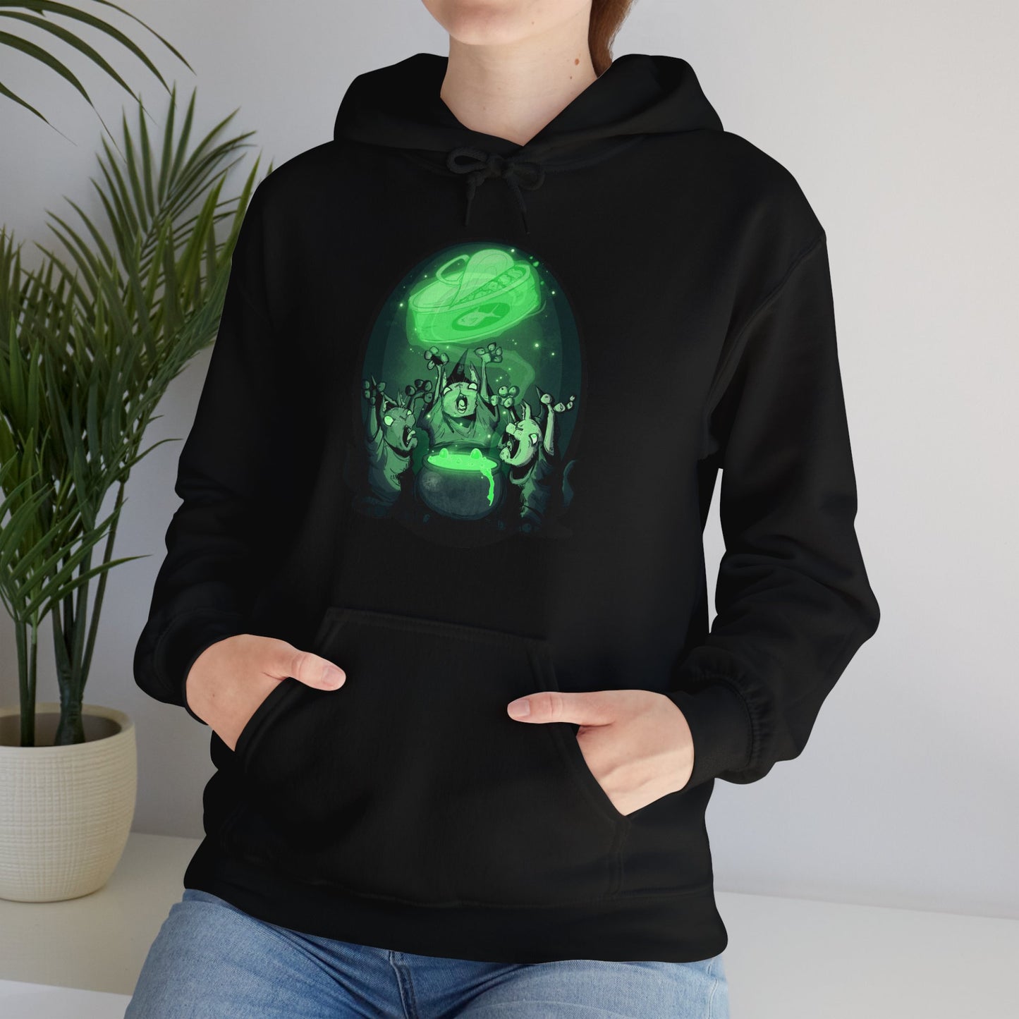 Cat Coven Unisex Heavy Blend Hooded Sweatshirt