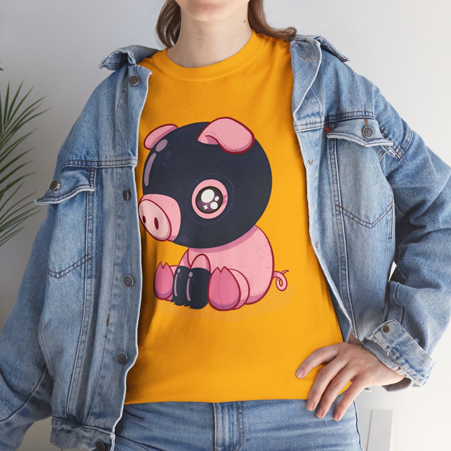 Bad Piggie Unisex Heavy Cotton Tee