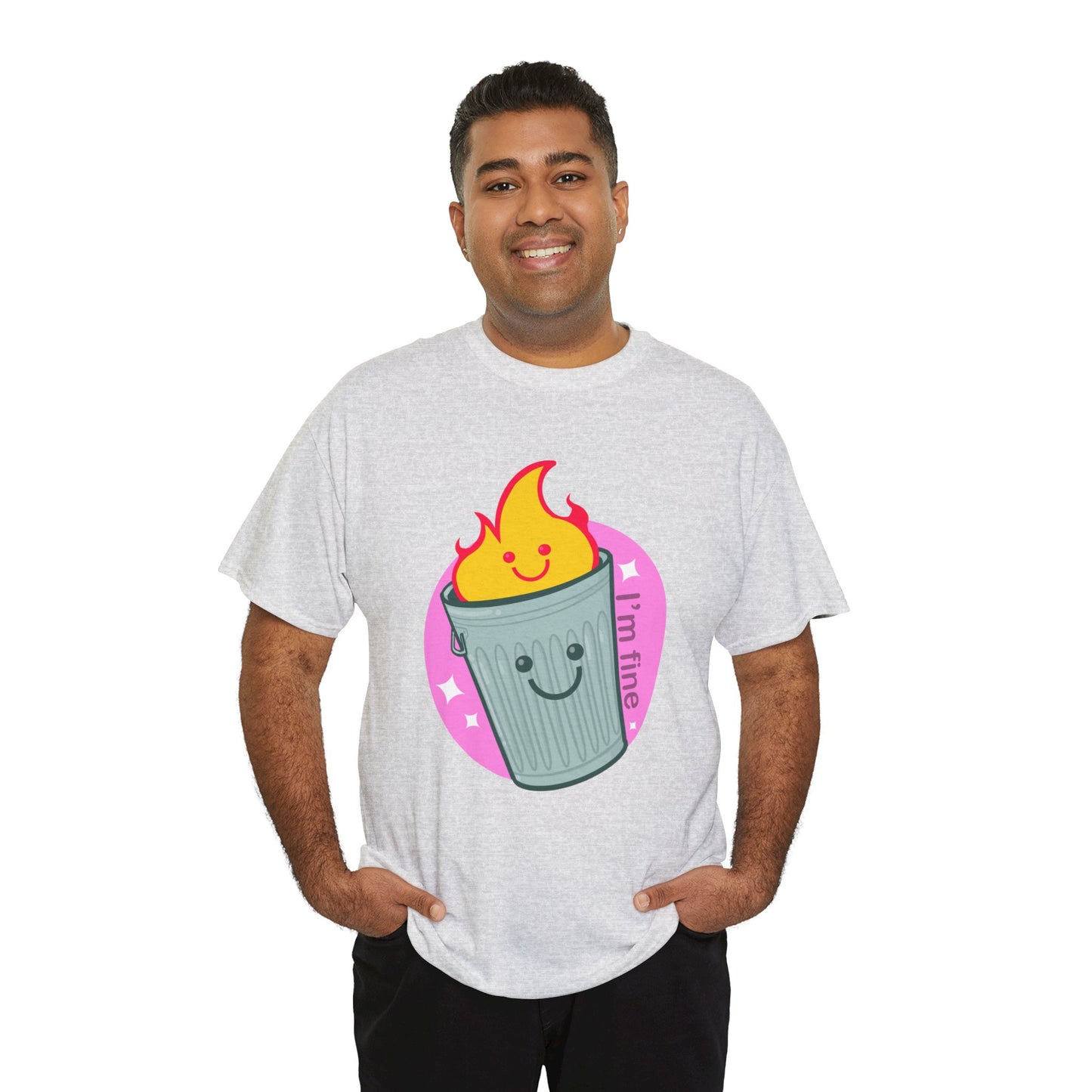 Trash Fire Unisex Heavy Cotton Tee