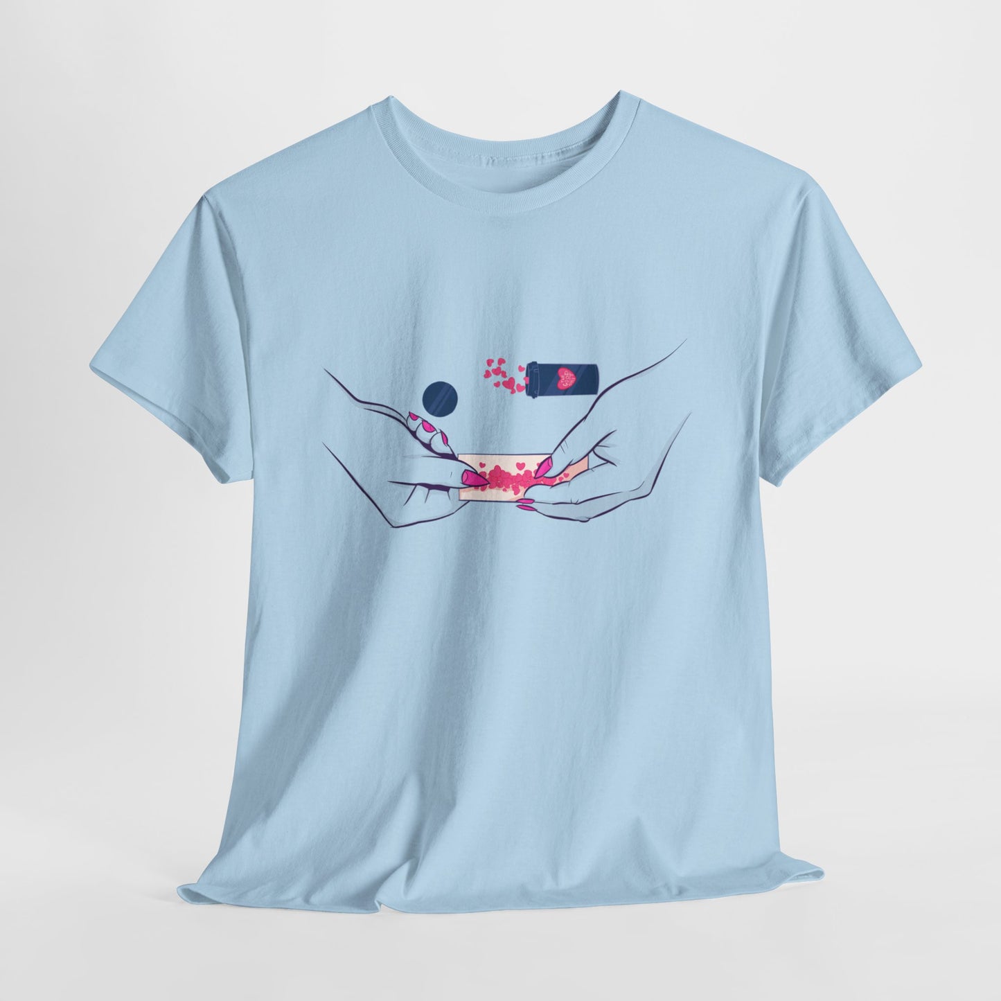 Love Addict II Unisex Heavy Cotton Tee
