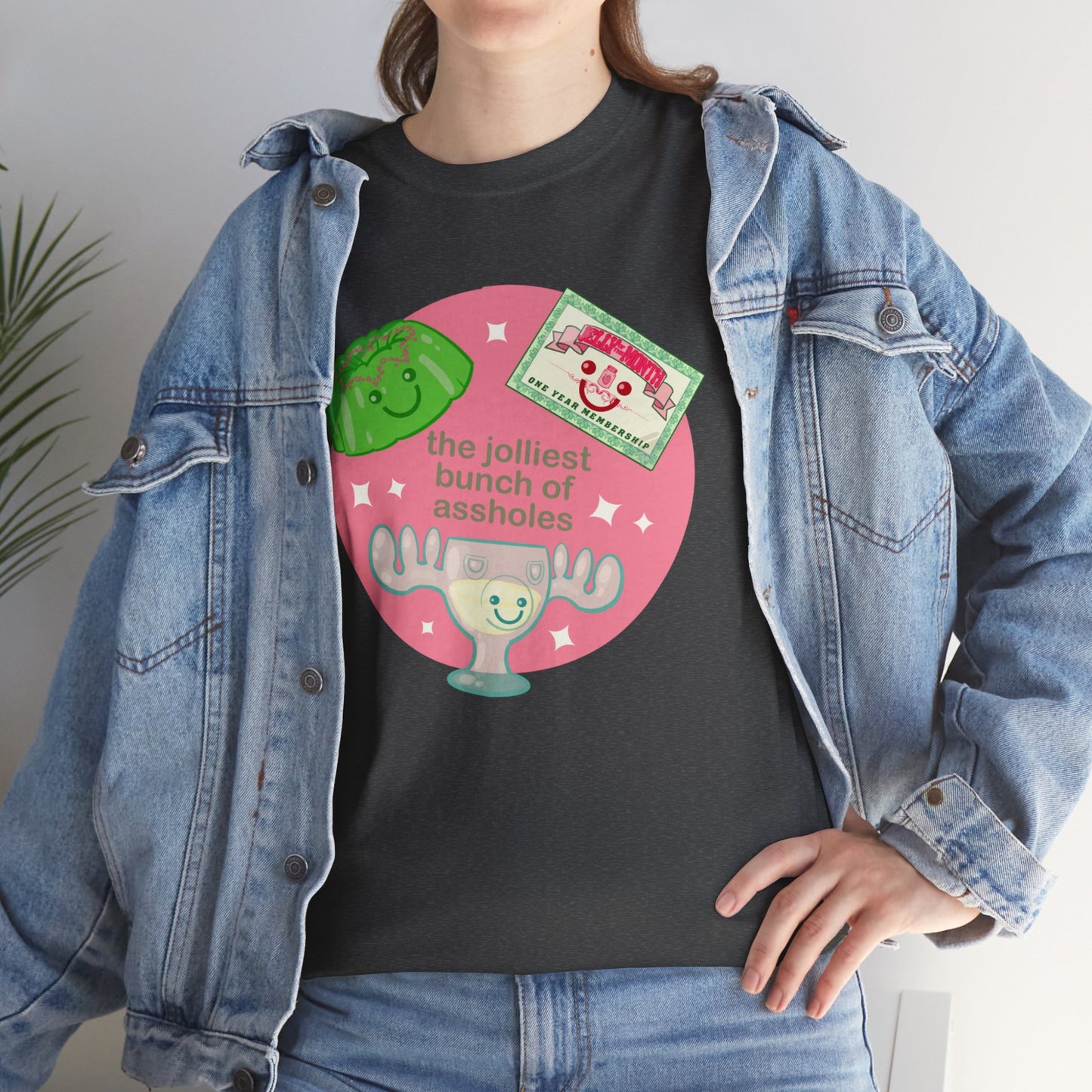 The Jolliest Bunch Of Assholes Unisex Heavy Cotton Tee