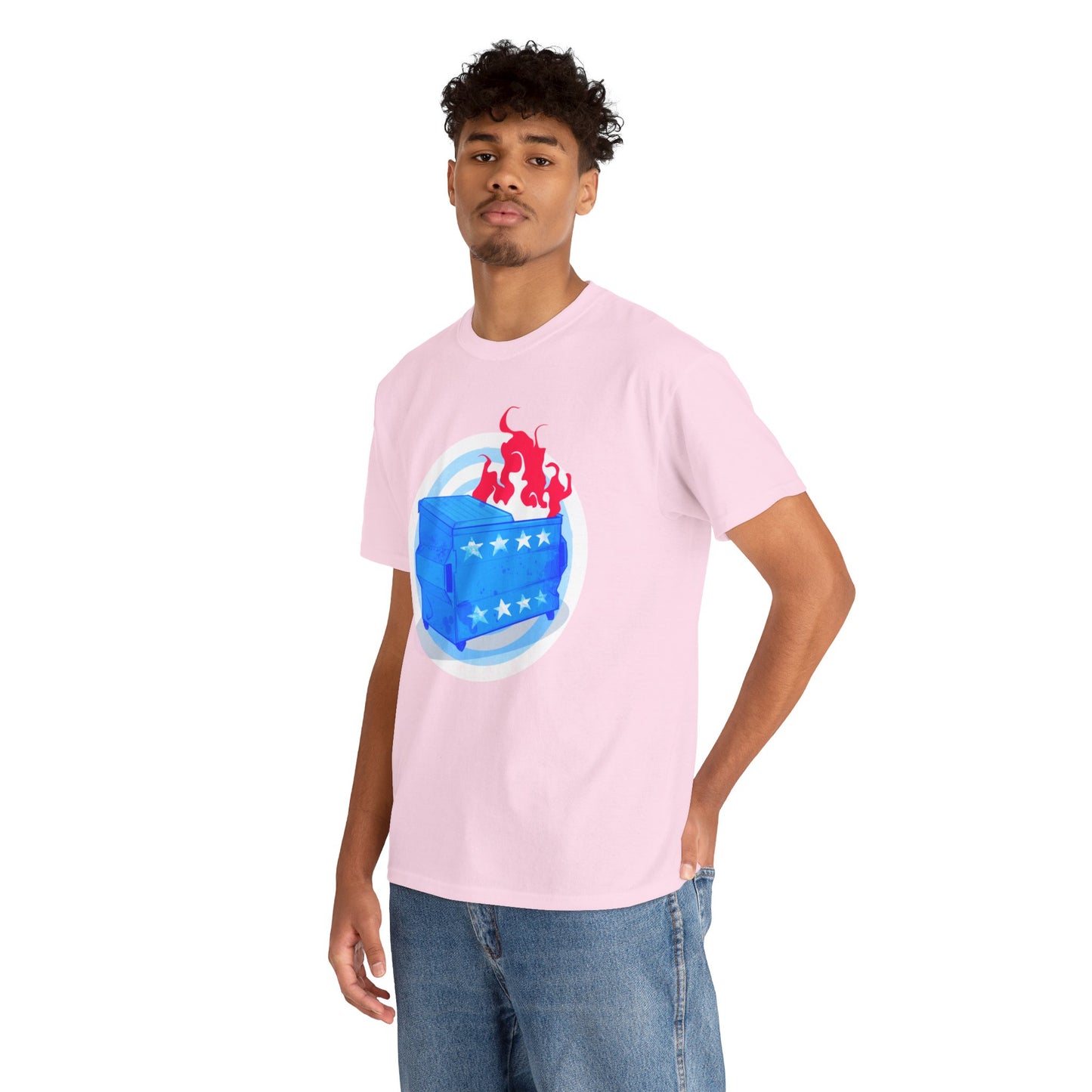 American Dumpster Firre Unisex Heavy Cotton Tee