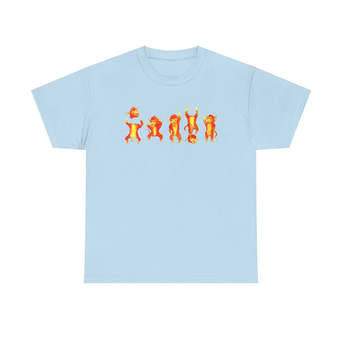 Plushie Fire Gang Unisex Heavy Cotton Tee