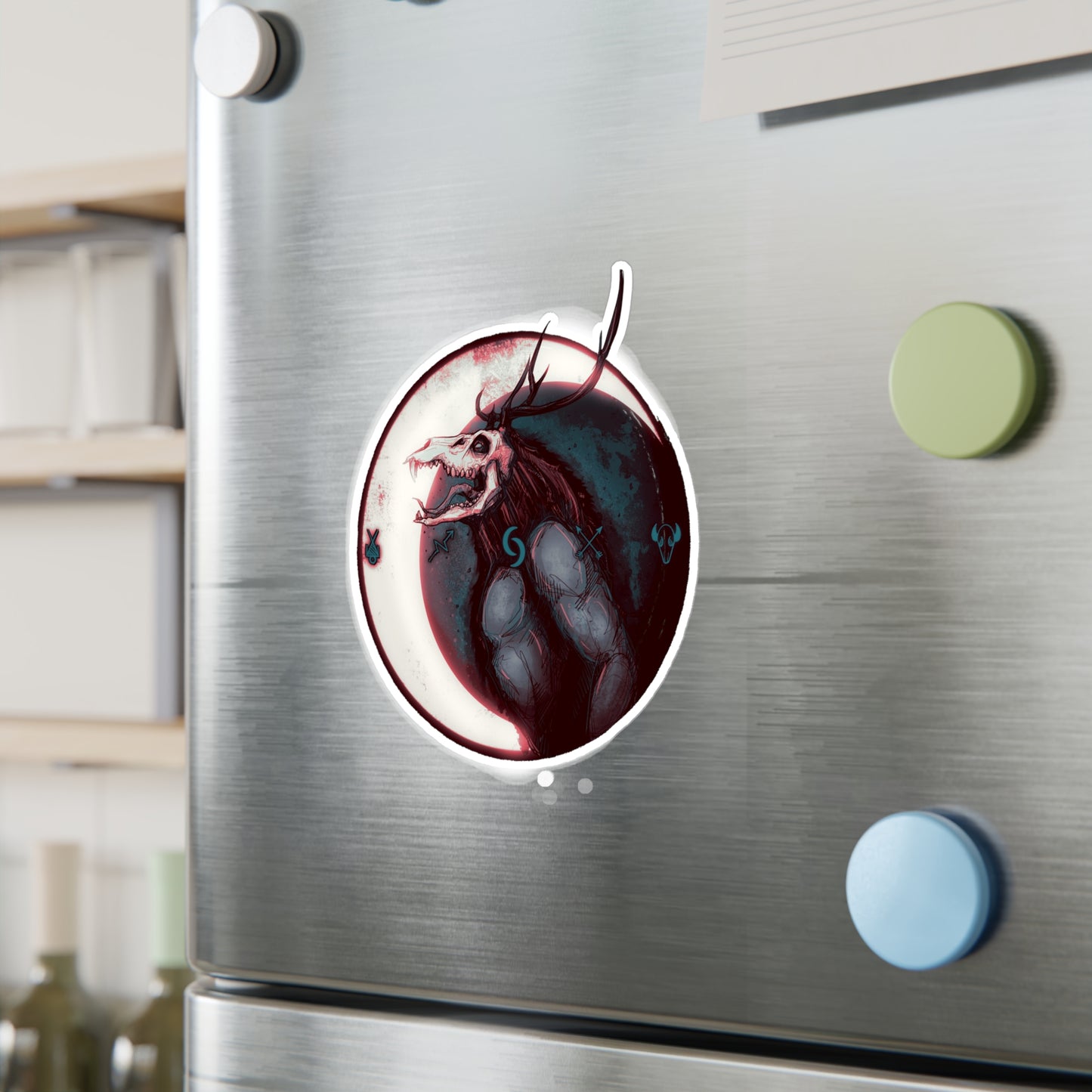 The Wendigo Kiss-Cut Vinyl Decal