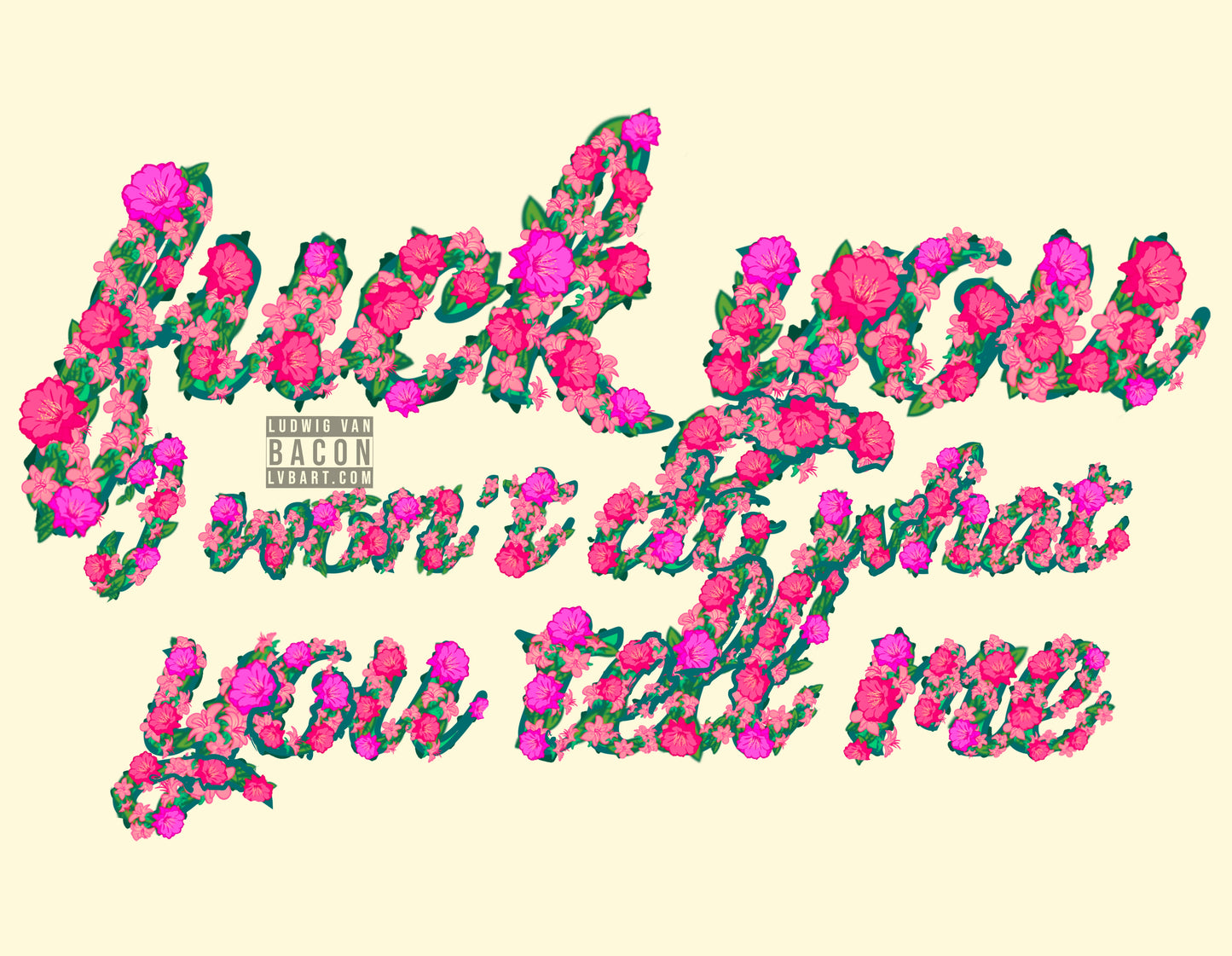 Floral AF II Fine Art Print