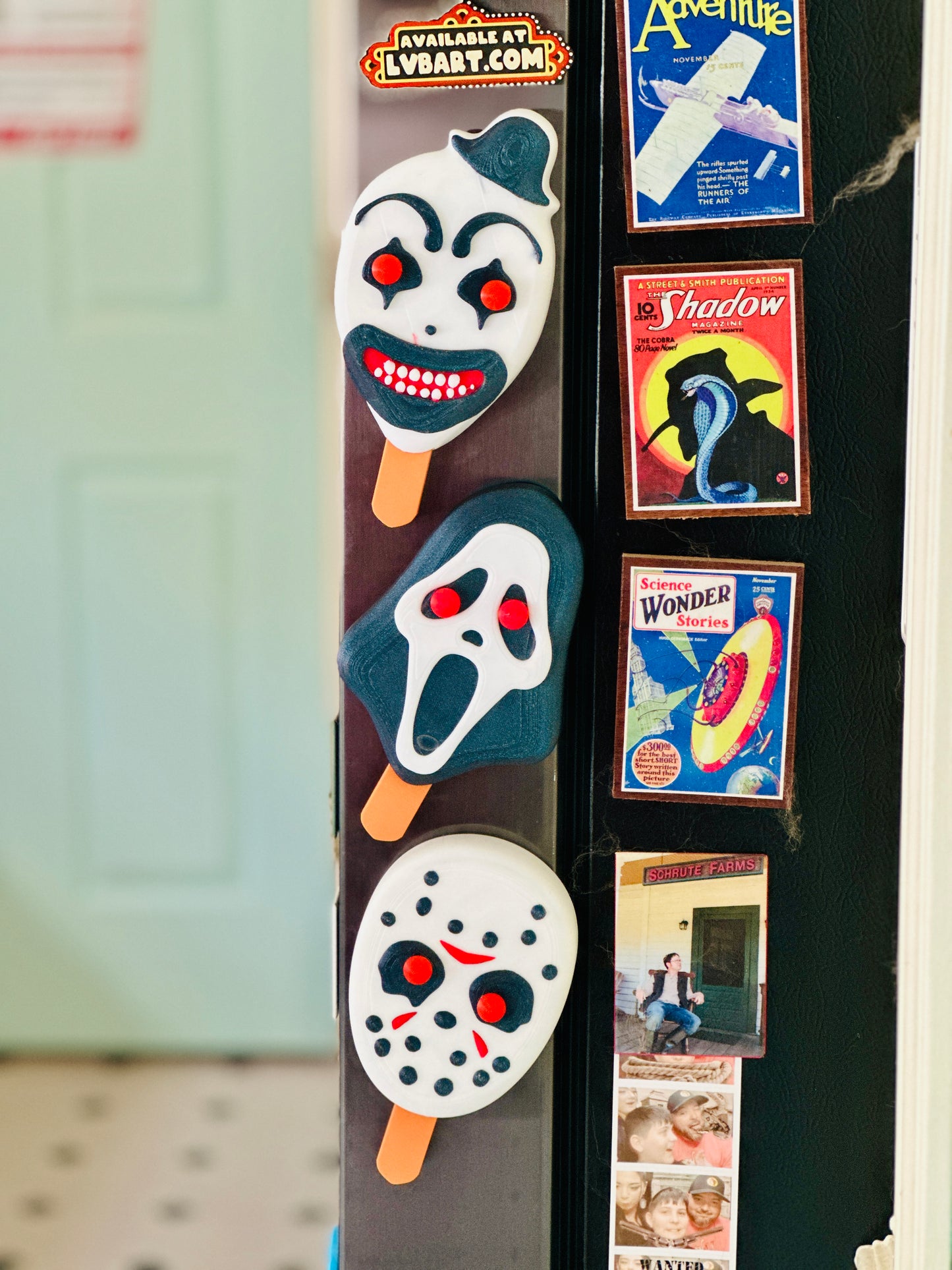 Horror Popsicles 3D Print Fridge Magnets