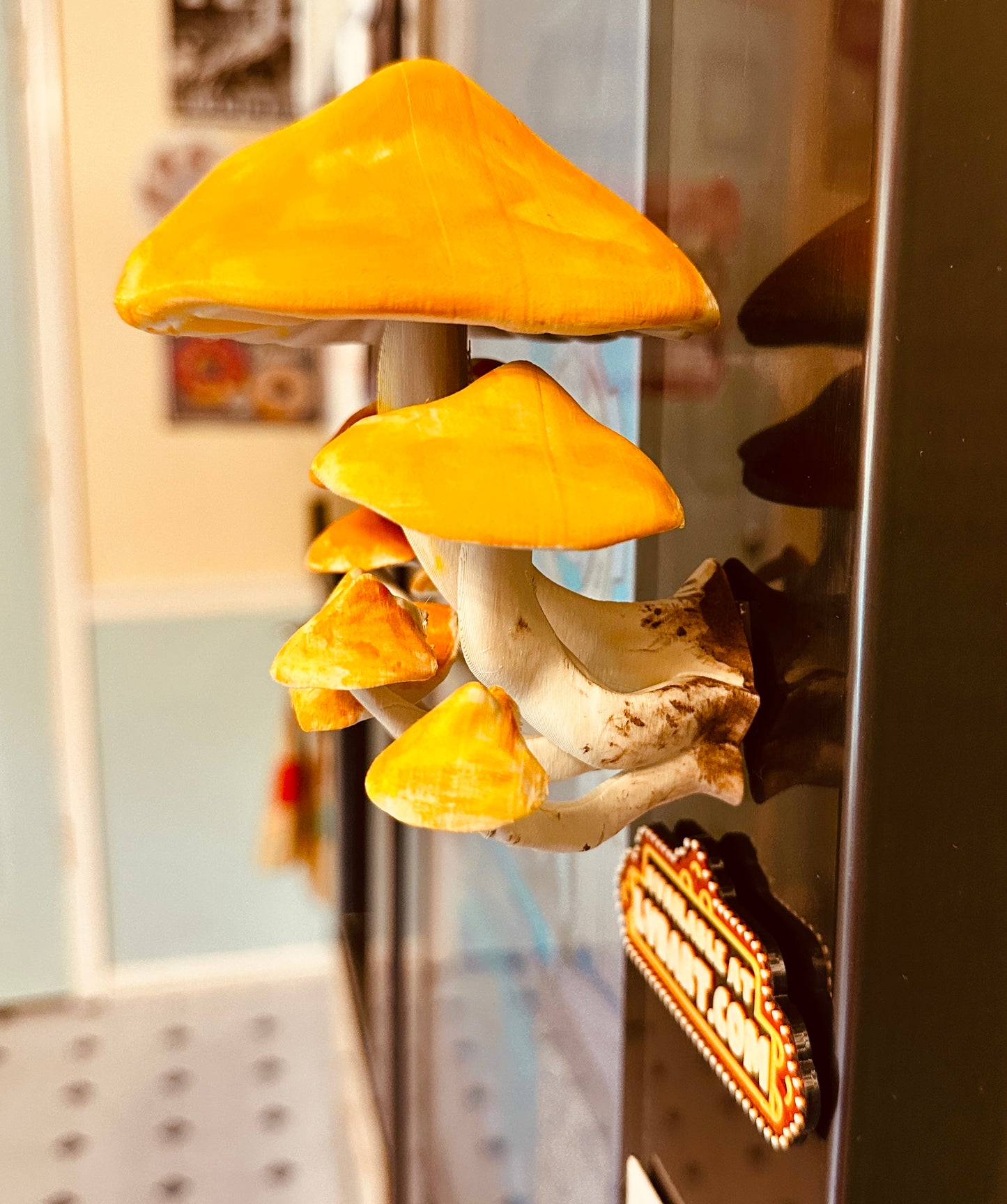 Fridge Fungi 3D Printed Magnet