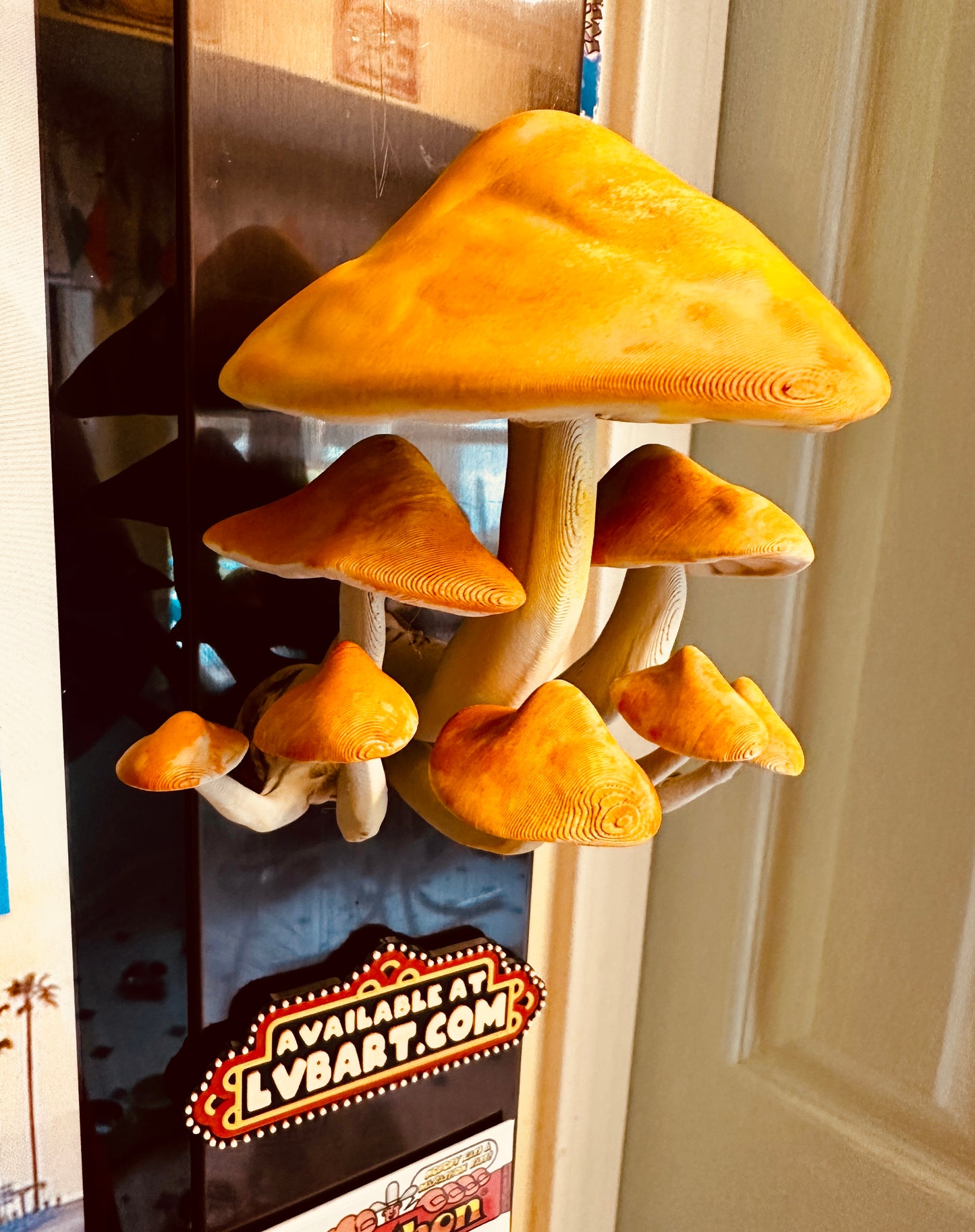 Fridge Fungi 3D Printed Magnet
