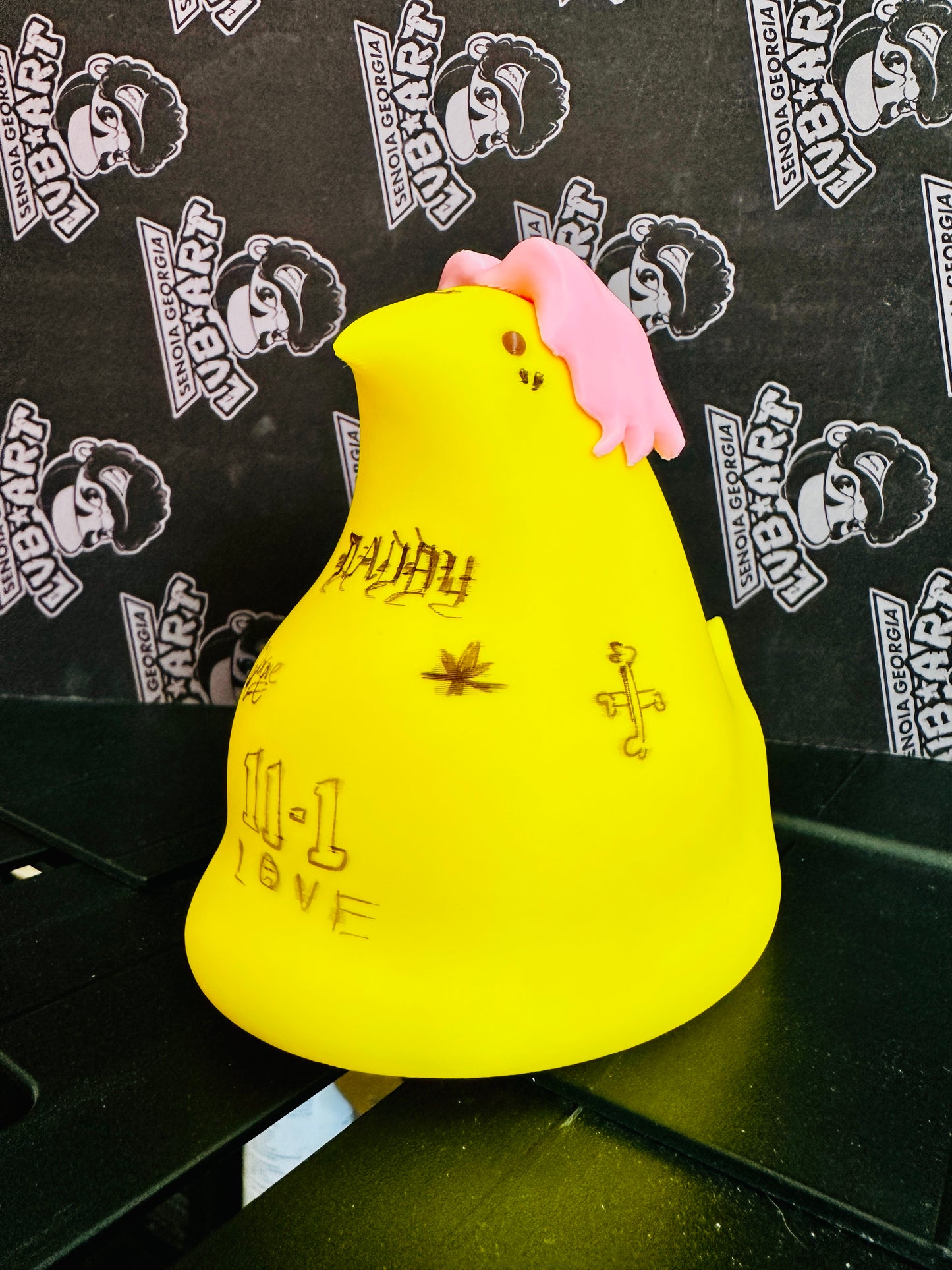 Chick Rapper 3D Printed Figure