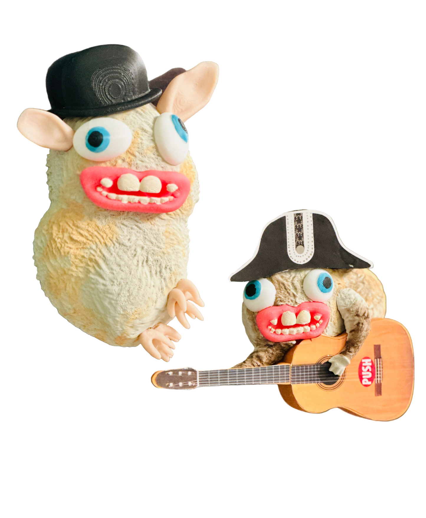 Cursed Sub Rodents with Sound 3D Print Fridge Magnets
