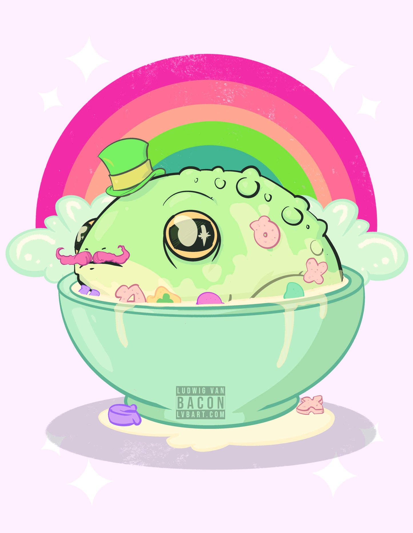 Saint Patrick’s Day Frog Fine Art Print