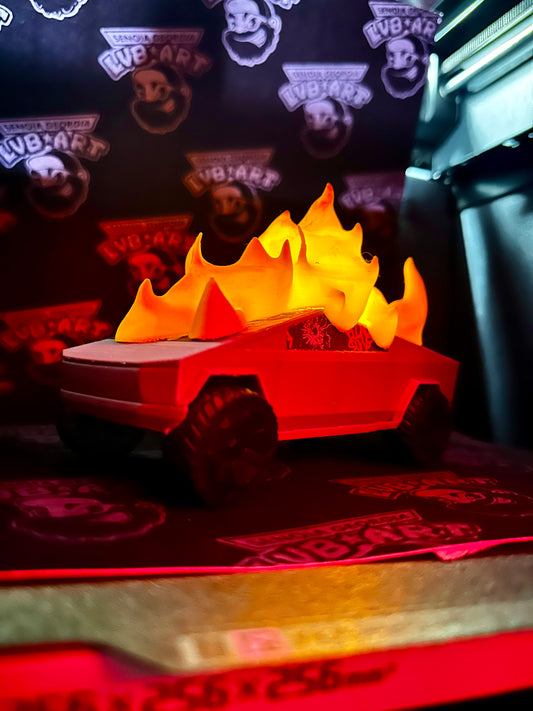 Cyber Night Light 3D Printed