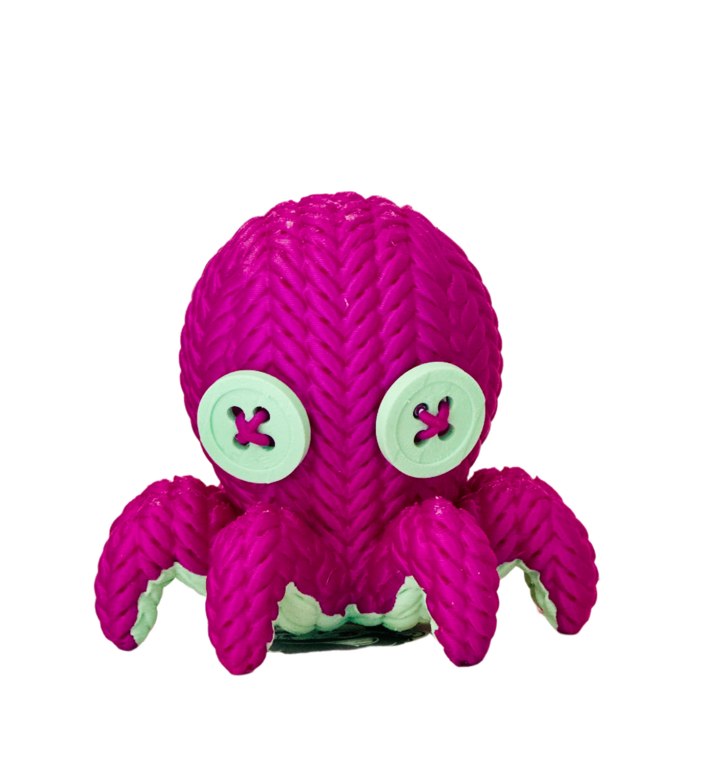 Knit Octopus 3D Printed Figure