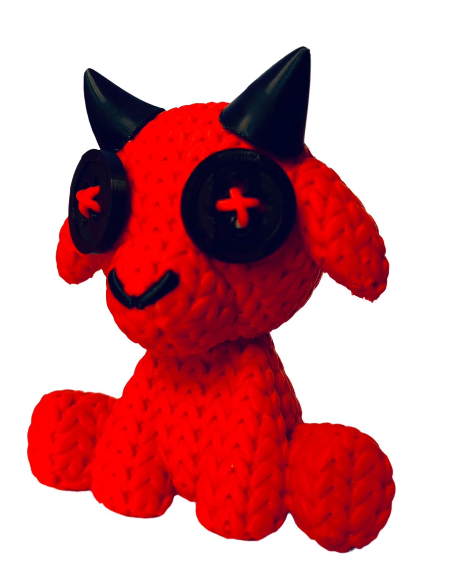 Knit Baby Goat 3D Printed Figure