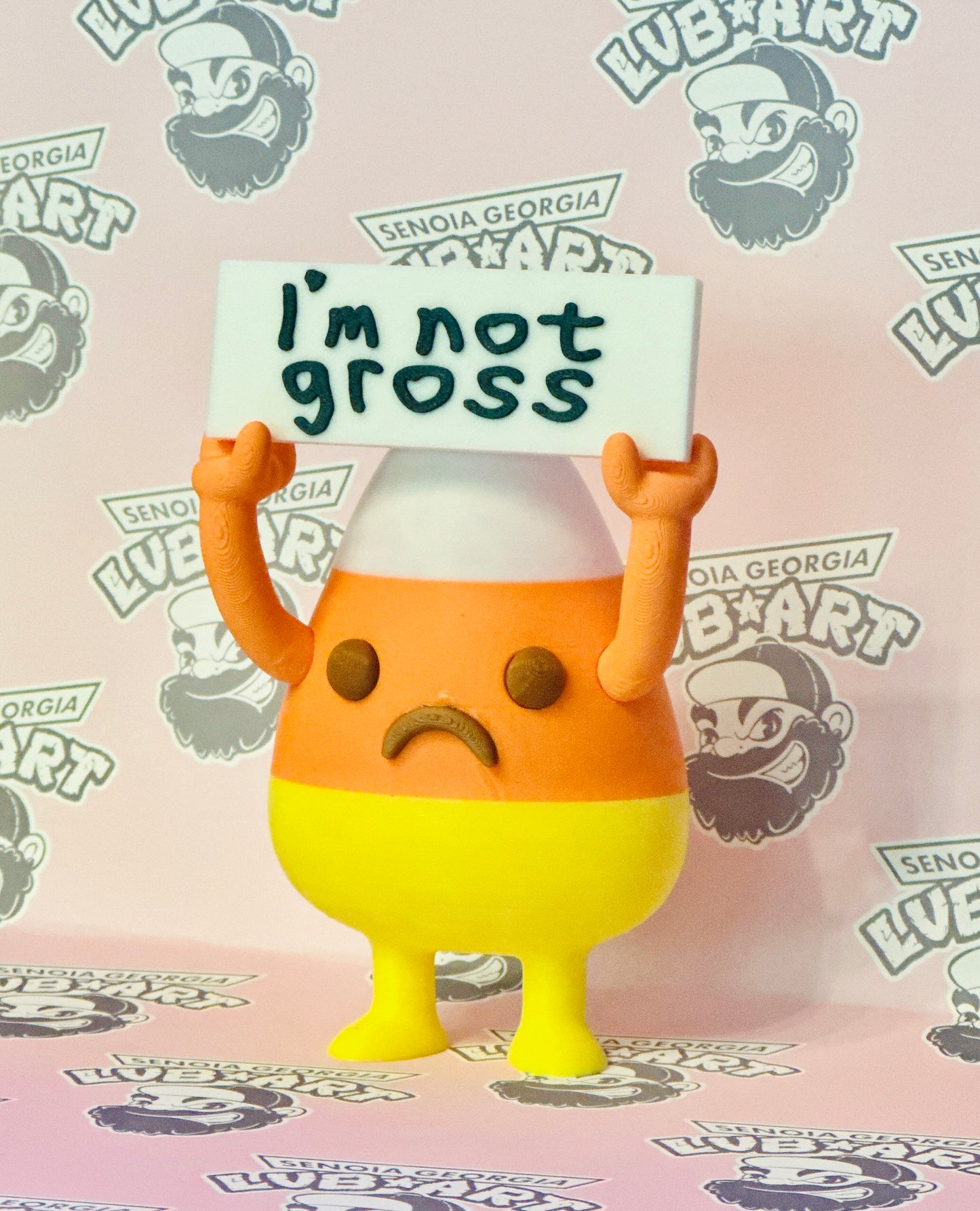 Sad Candy Corn 3D Print Figure