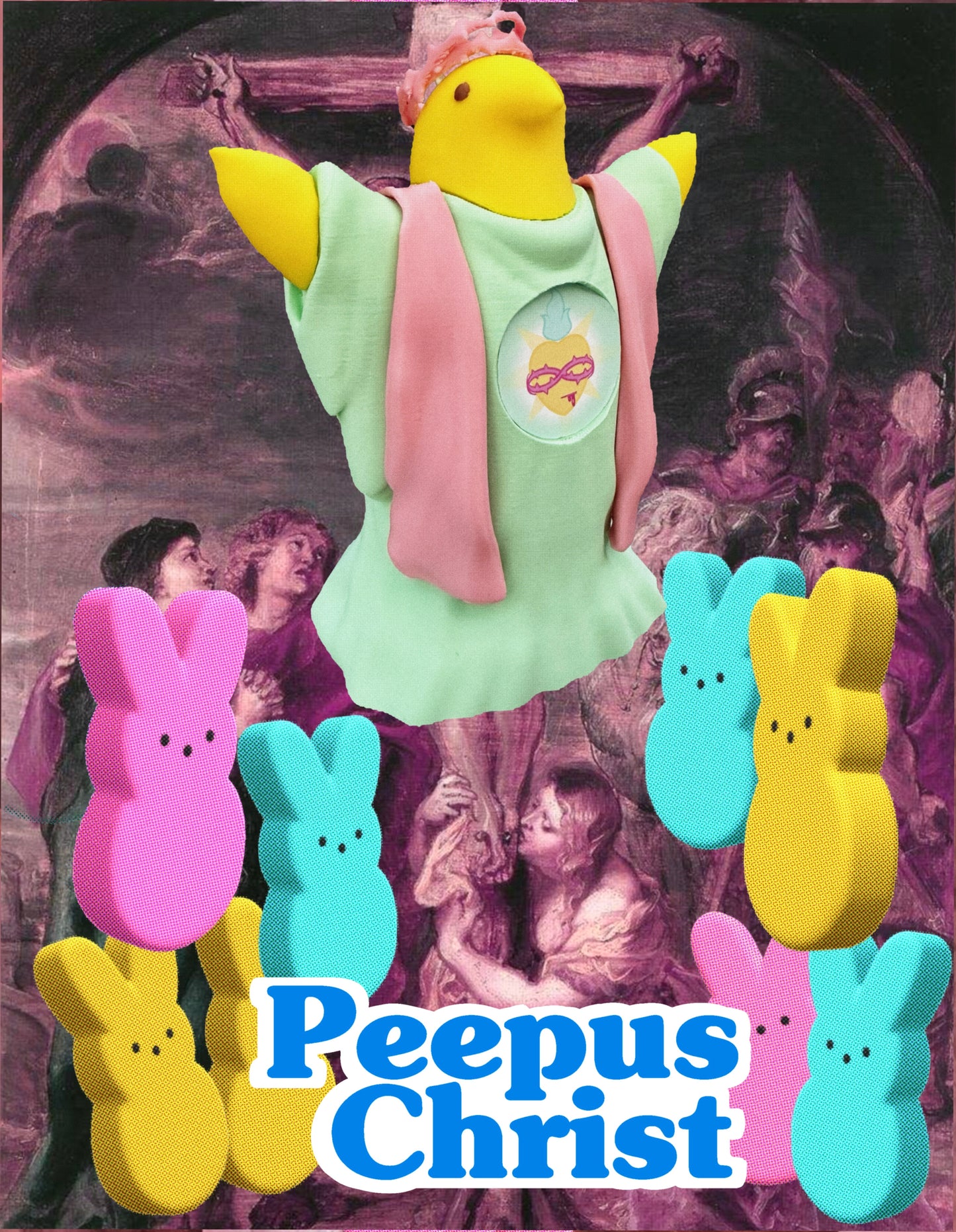Peepus Christ 3D Printed Figure