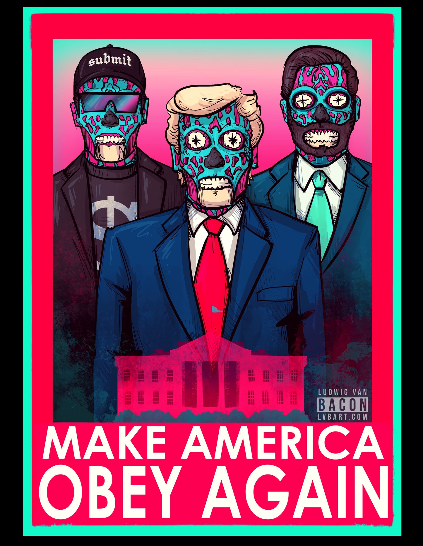 Make America Obey Again Fine Art Print