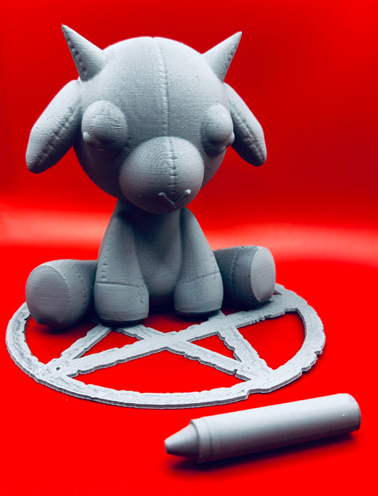 Goat Sacrifice 3D Print Statue