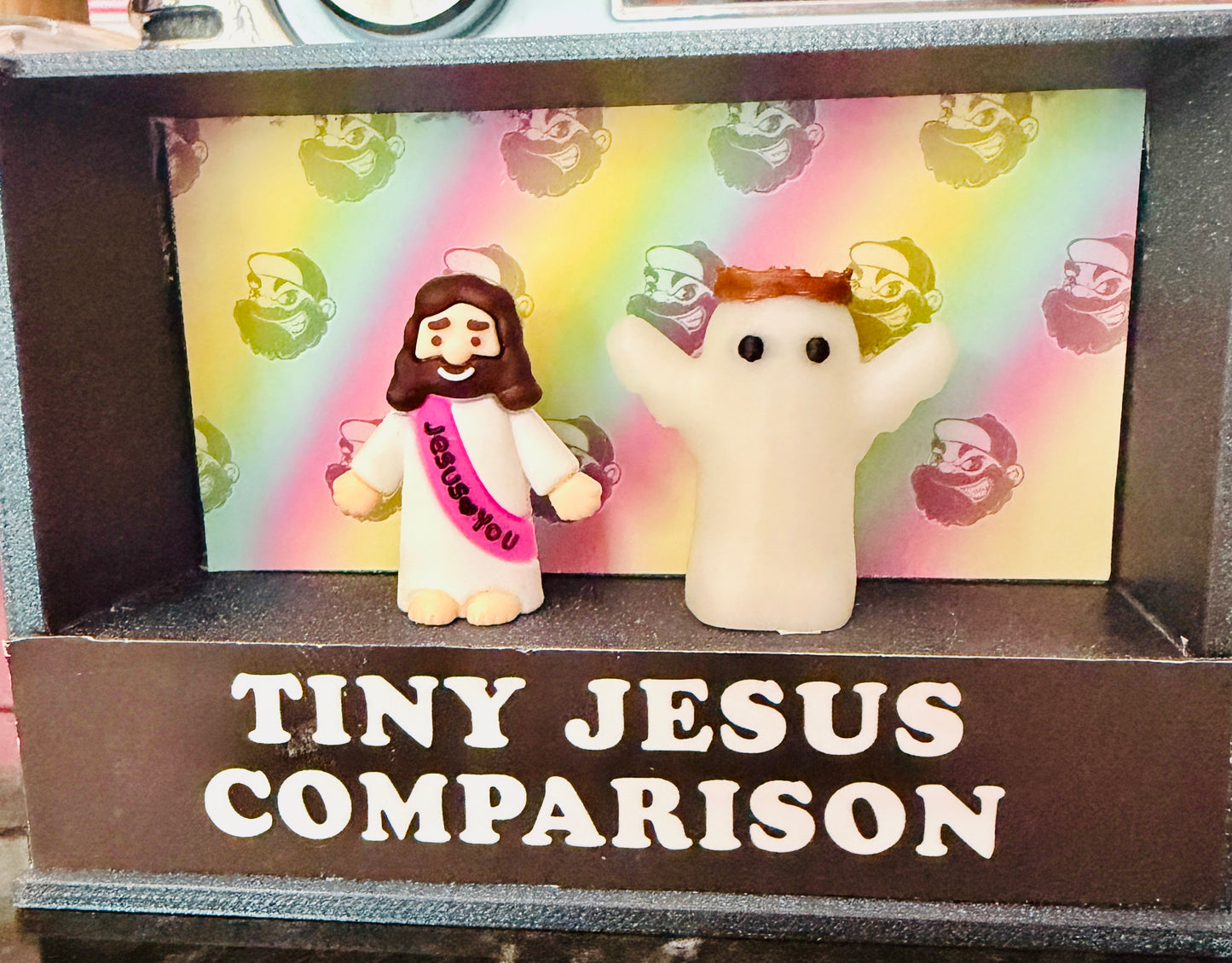 Tiny Holy Glow Ghost 3D Print Small Figure