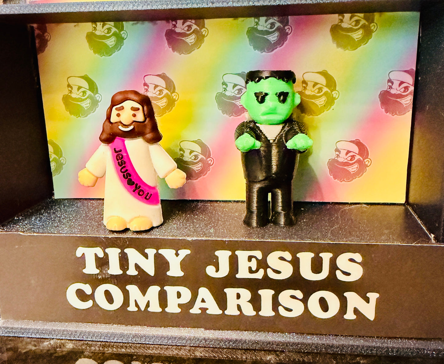 Mini Monster Frank (5 Pack) 3D Print Small Figure