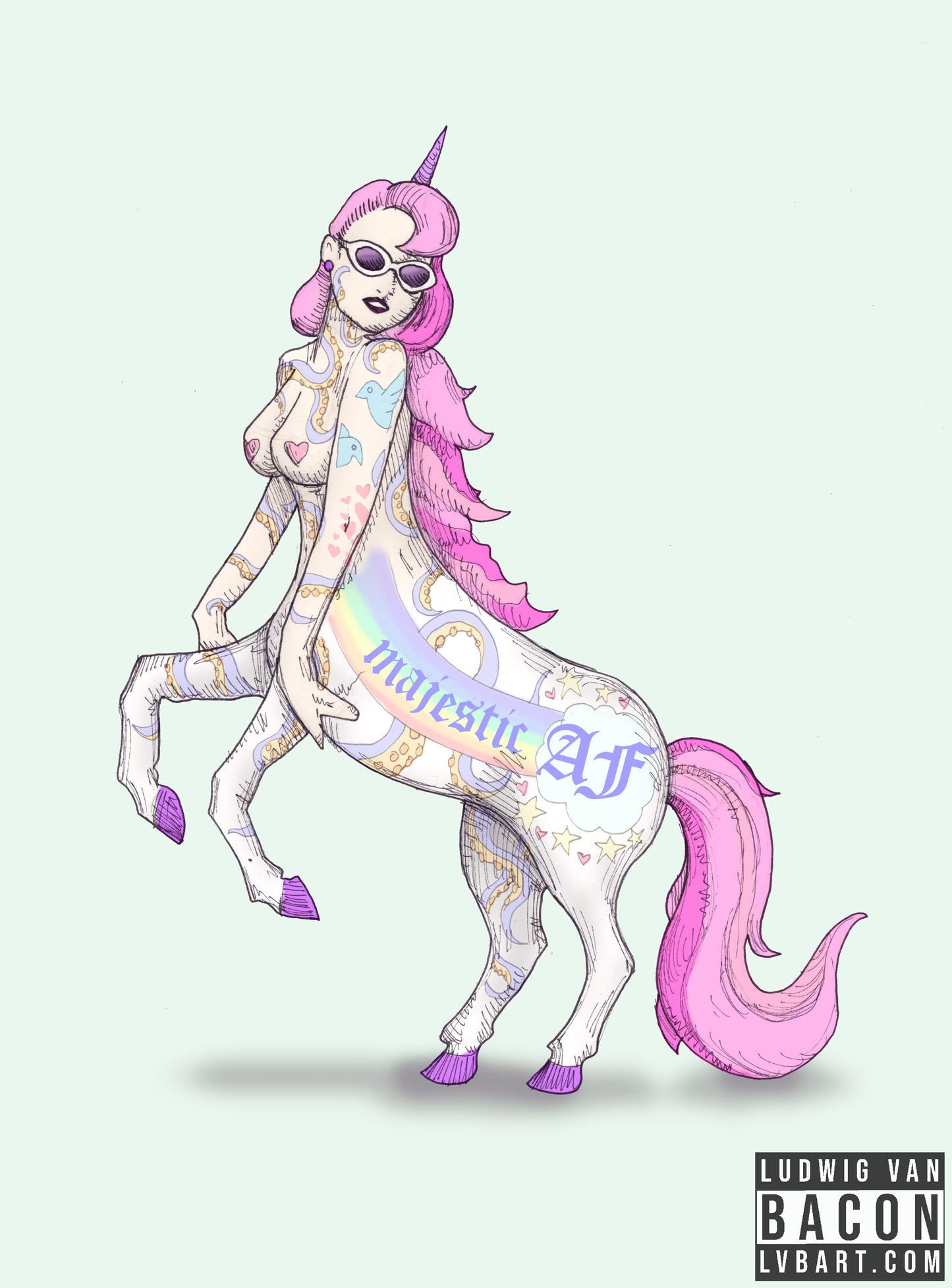 Unitaur Fine Art Print