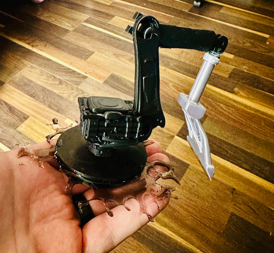 Mini Fluid Leak Robot 3D Print/Resin Can't Help Myself