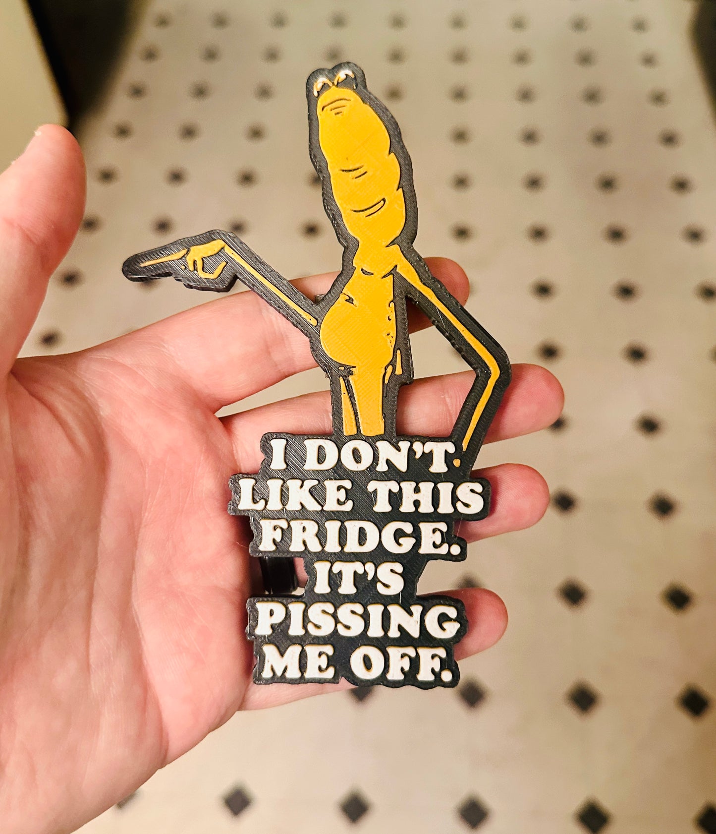 Marcus Worm 3D Print Fridge Magnet