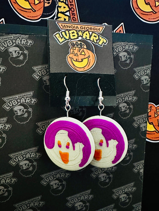 Spooky Cookie Halloween Earrings