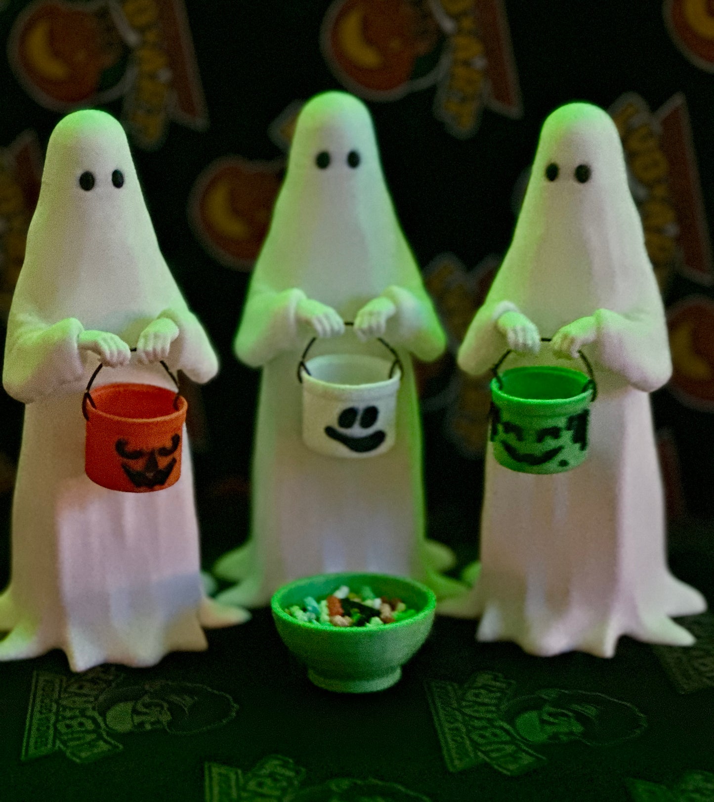 Boo Bucket Ghost 3D Print Figure