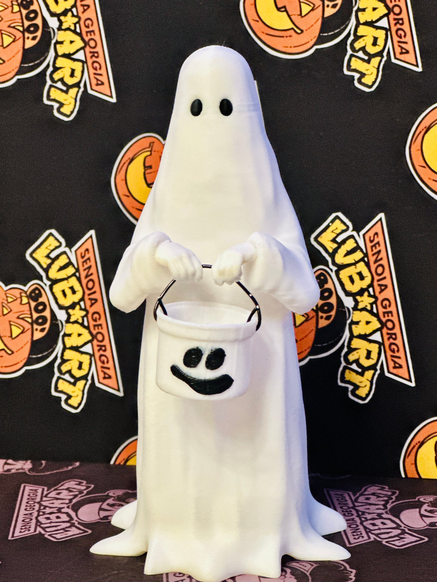 Boo Bucket Ghost 3D Print Figure