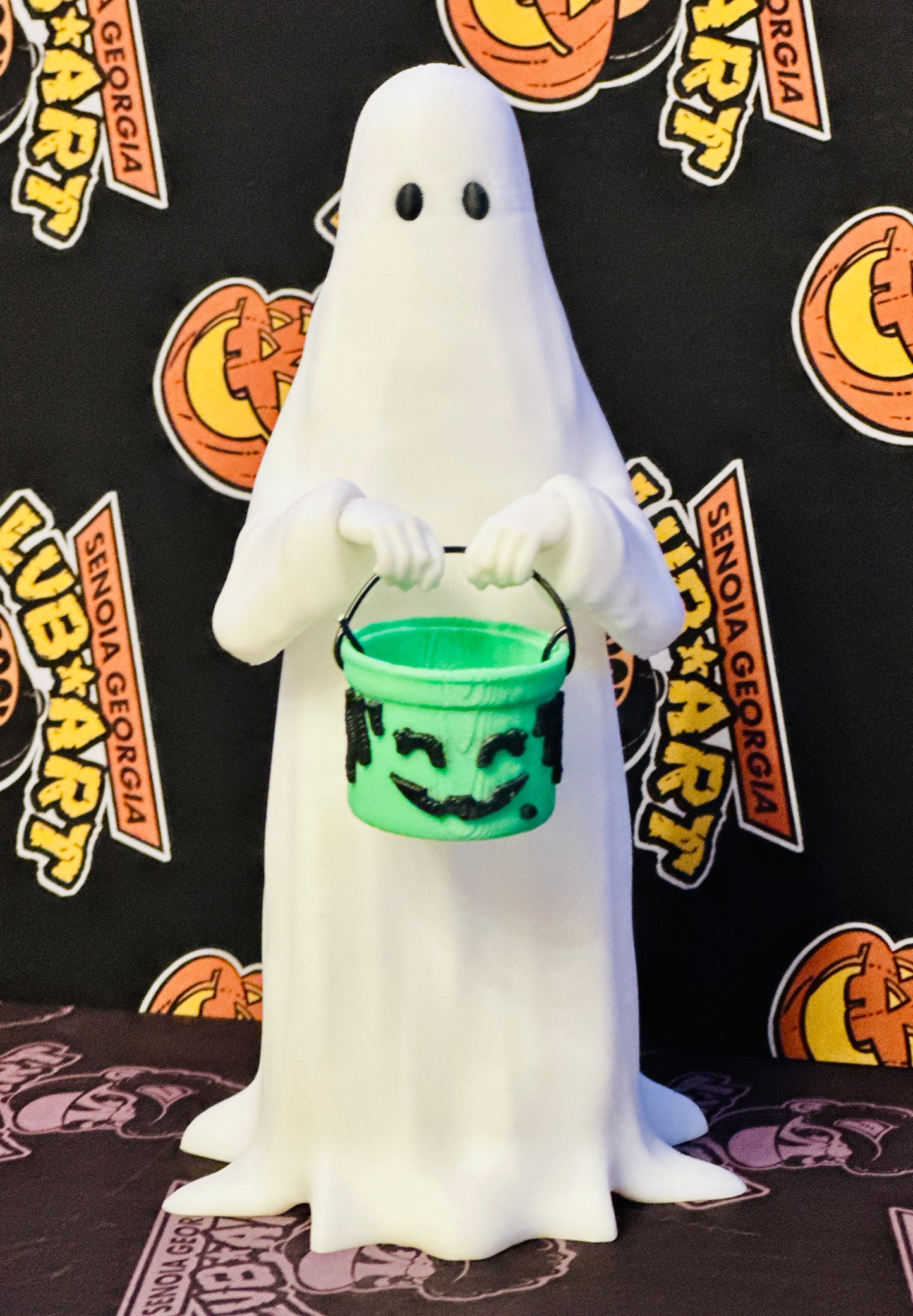 Boo Bucket Ghost 3D Print Figure