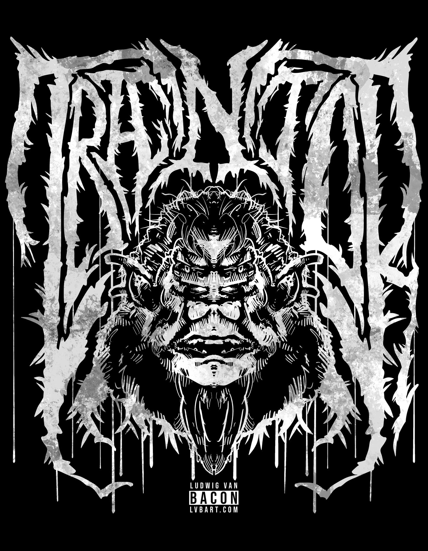 Trantor Metal Fine Art Print