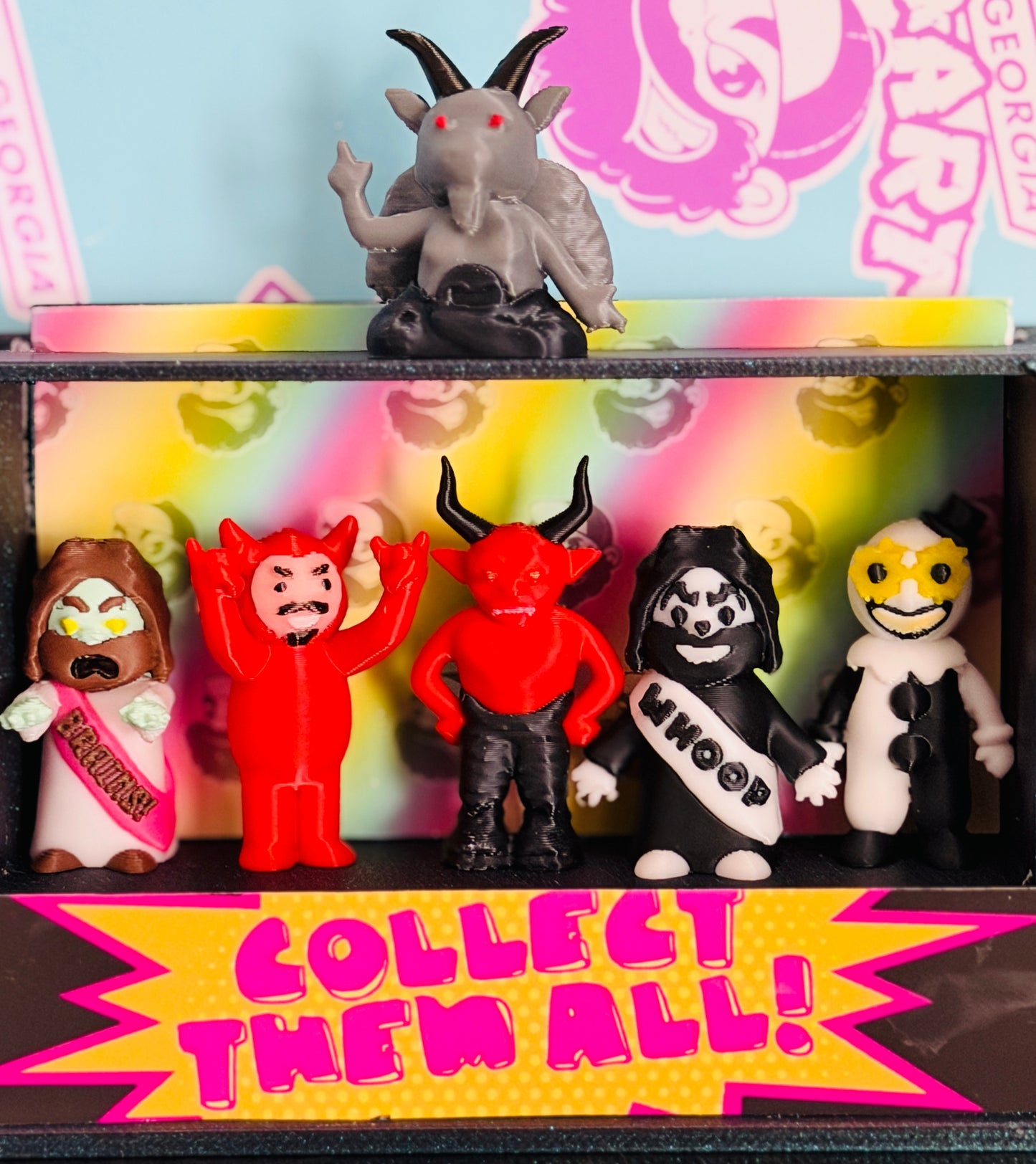 Tiny Zombie Jesus (5 Pack) 3D Print Small Figure