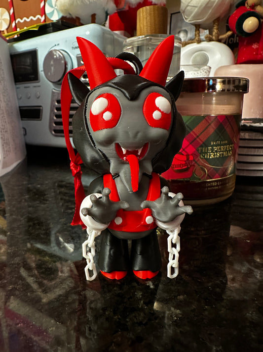 Krampus Tree Ornaments 3D Printed