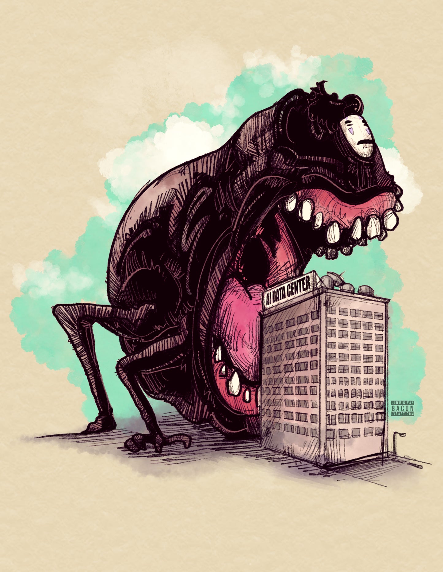Consume Fine Art Print