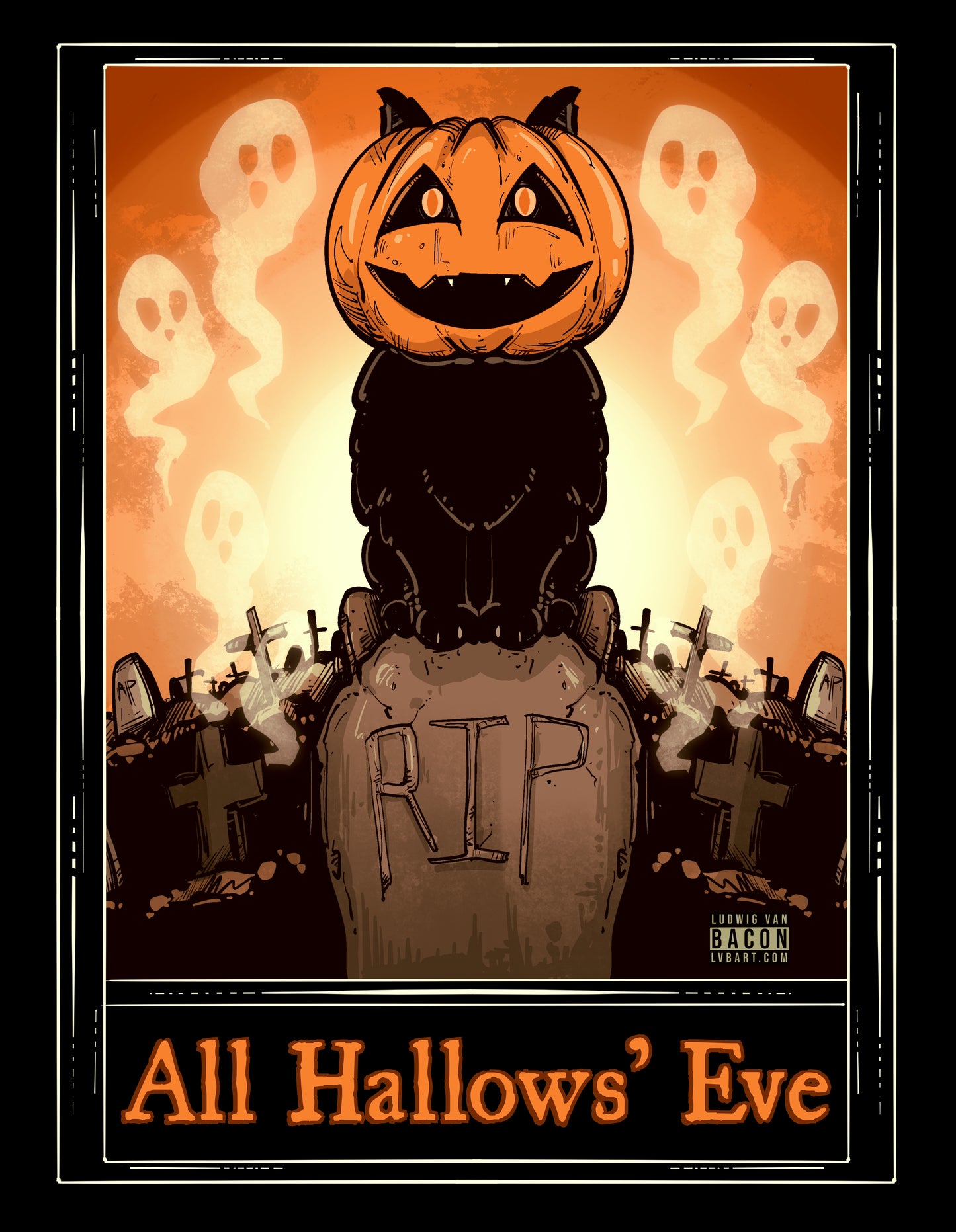 All Hallows Tarot Fine Art Print