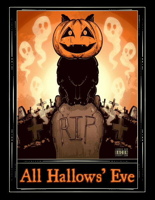 All Hallows Tarot Fine Art Print