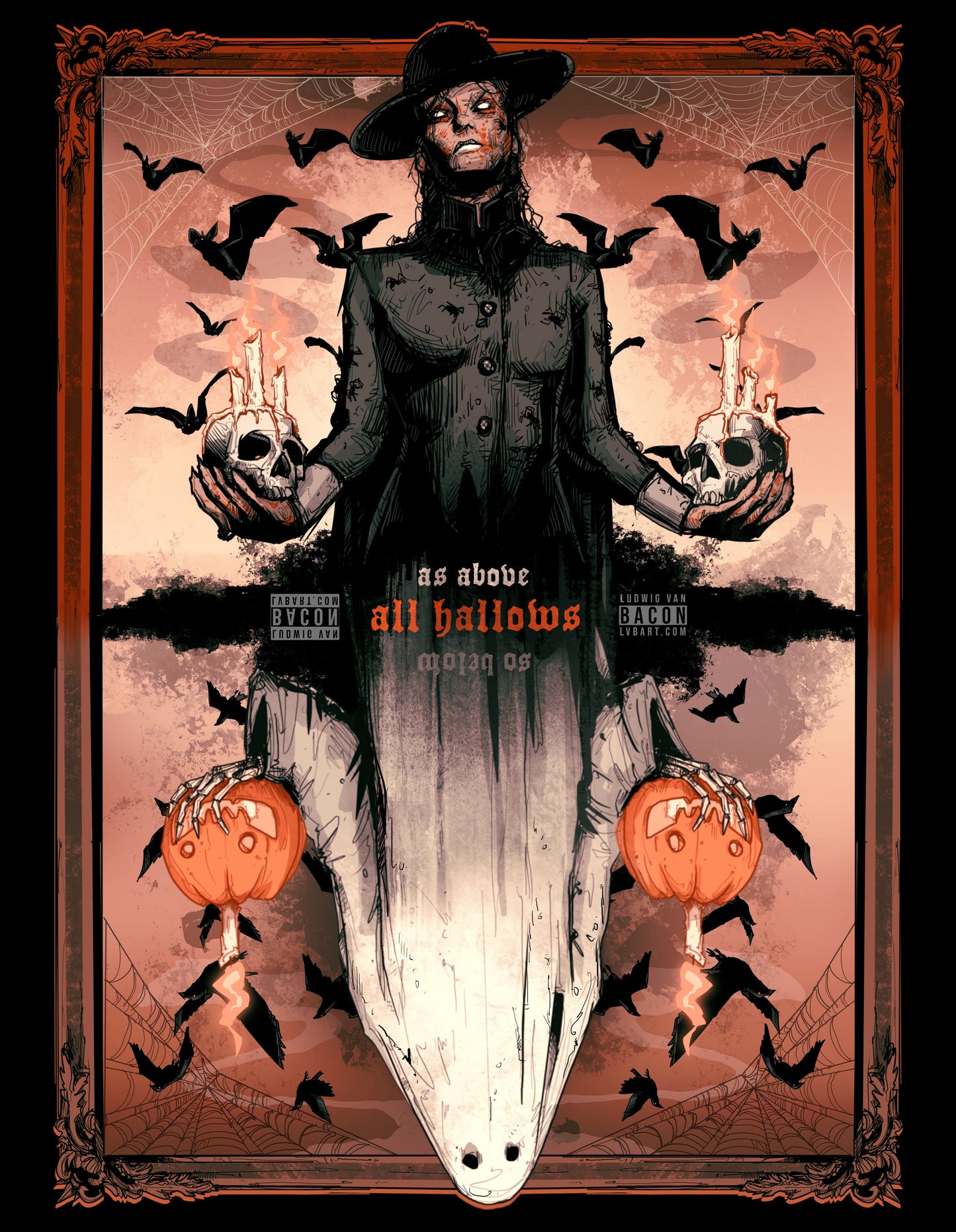 As Above So Below All Hallows Fine Art Print