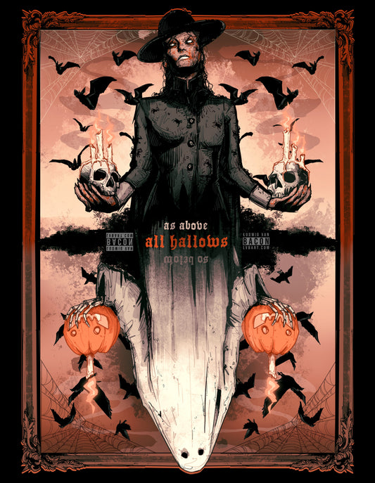 As Above So Below All Hallows Fine Art Print