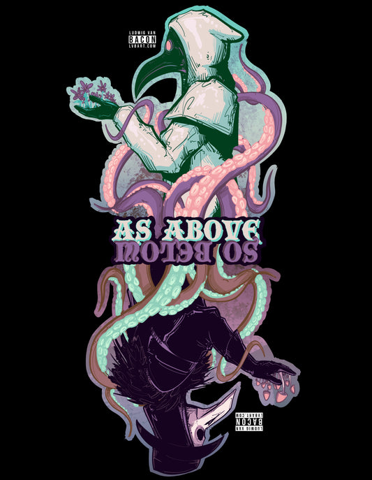 As Above So Below Life Death Fine Art Print