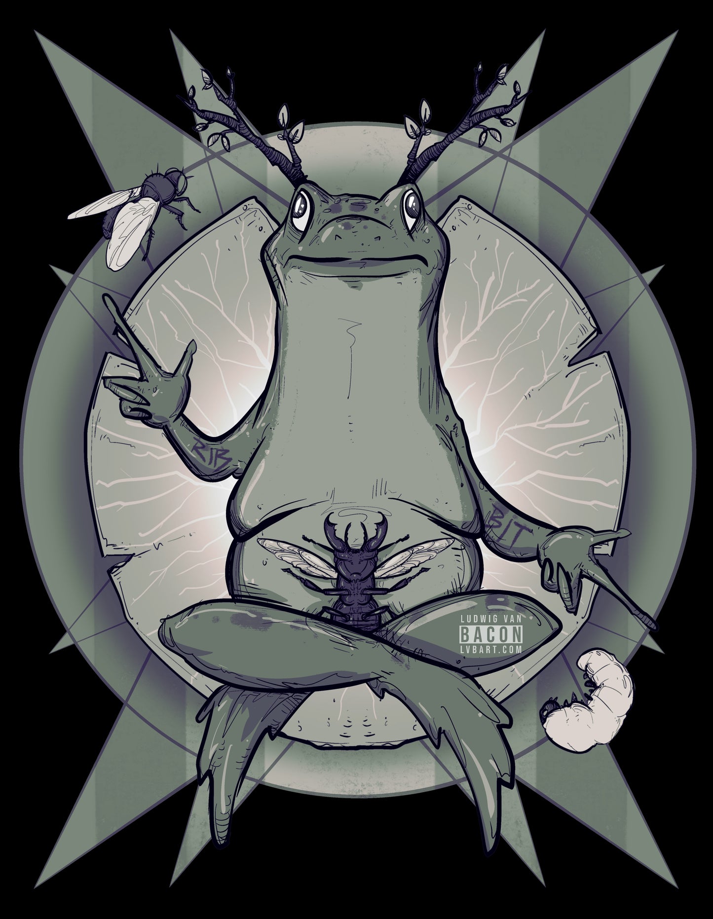 Bafrogmet Fine Art Print