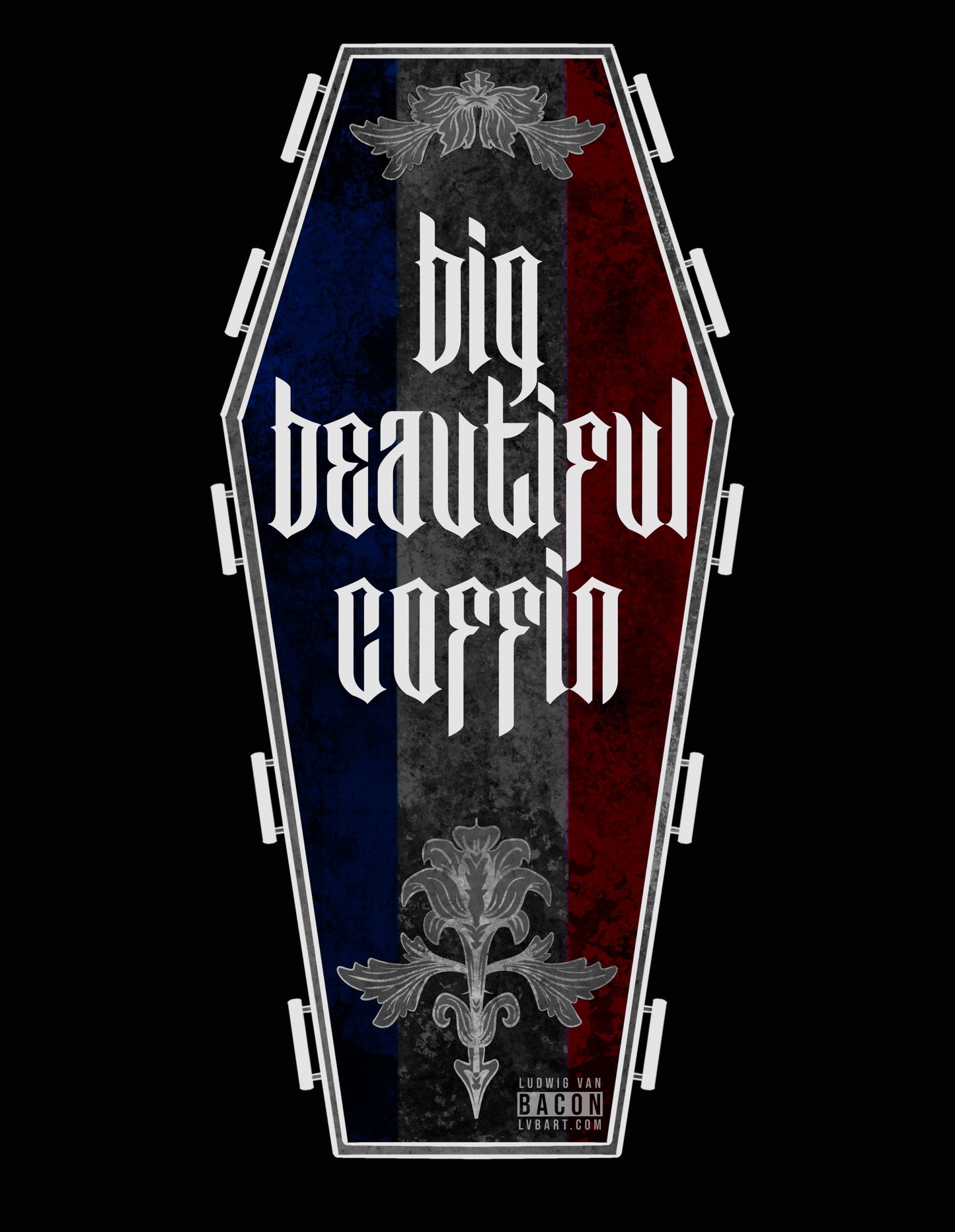 Big Beautiful Coffin Fine Art Print