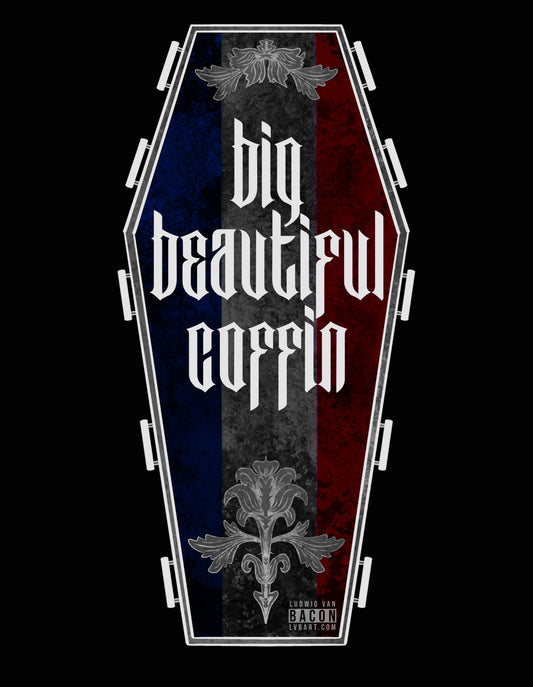Big Beautiful Coffin Fine Art Print