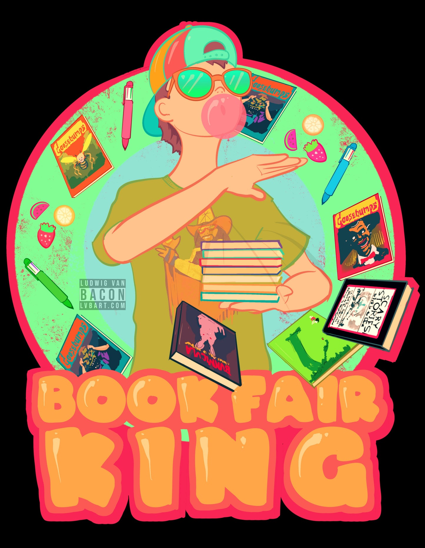 Book Fair King Fine Art Print