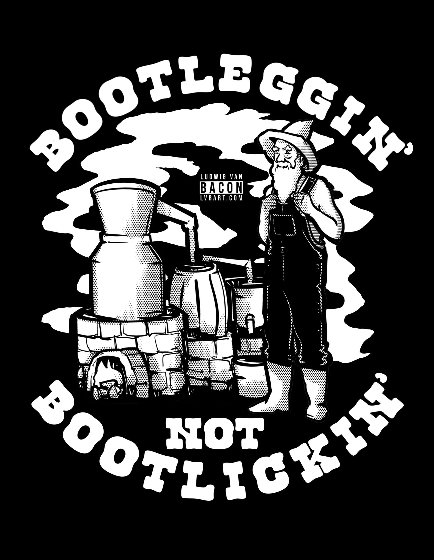 Bootleggin' Fine Art Print
